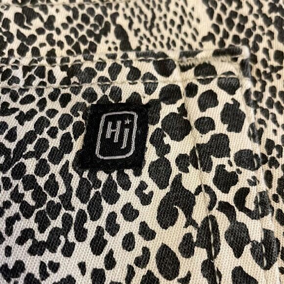 HOLLYWOOD SNAKE PRINT STRETCH FABRIC TROUSERS.  NEW WITH TAGS - Picture 13 of 13